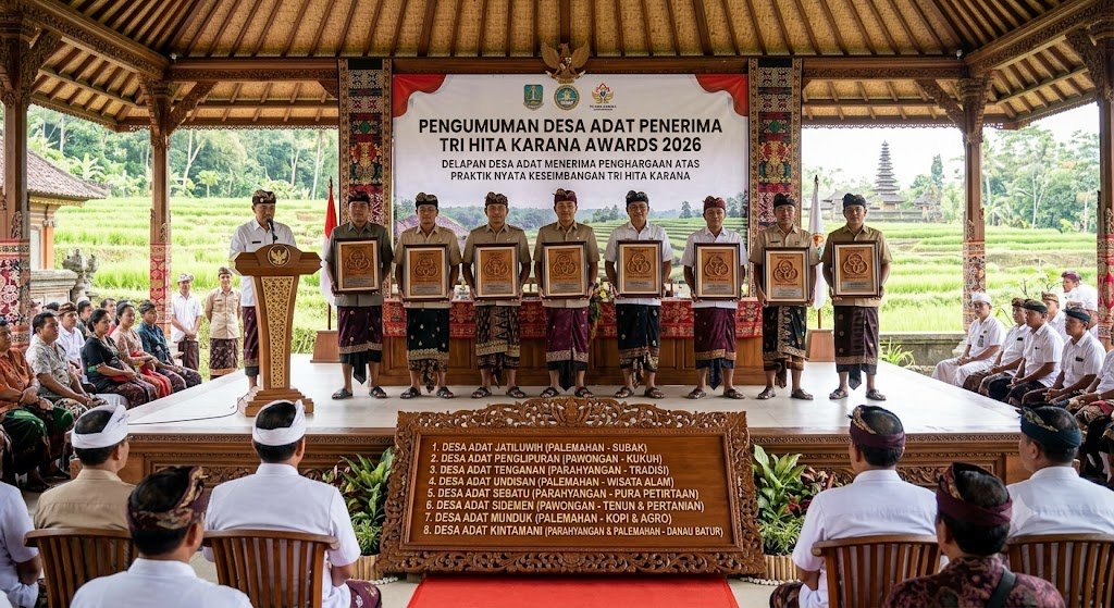 Desa Adat Penerima THK Awards 2026 Diumumkan